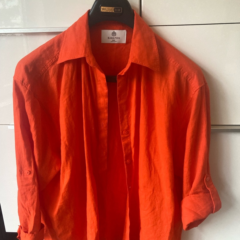 New no tag! Linen Babbaton Shirt Oversized Aritzia
